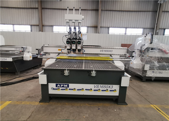Double Head Multi Spindle CNC Router Untuk Mebel Kayu